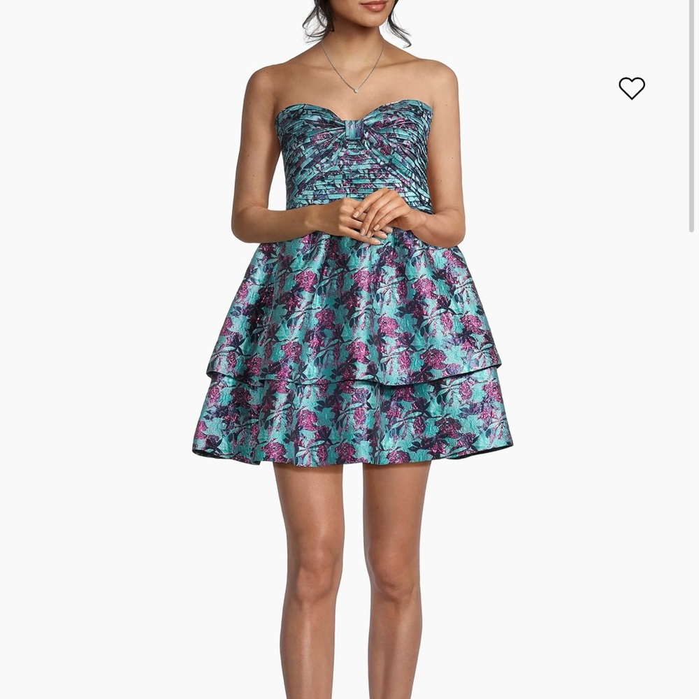 Floral Blue and Pink Dress! NWT